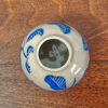 Petit vase en grès – Motif feuillage en sgraffito – Image 2