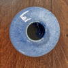 Vase en grès – Inspiration japon bleu ciel moucheté – Image 3