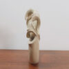 Vase anneaux en grès – Sculpture fluide – Image 3