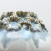 Vase en grès – Double couronne florale en relief – Image 5